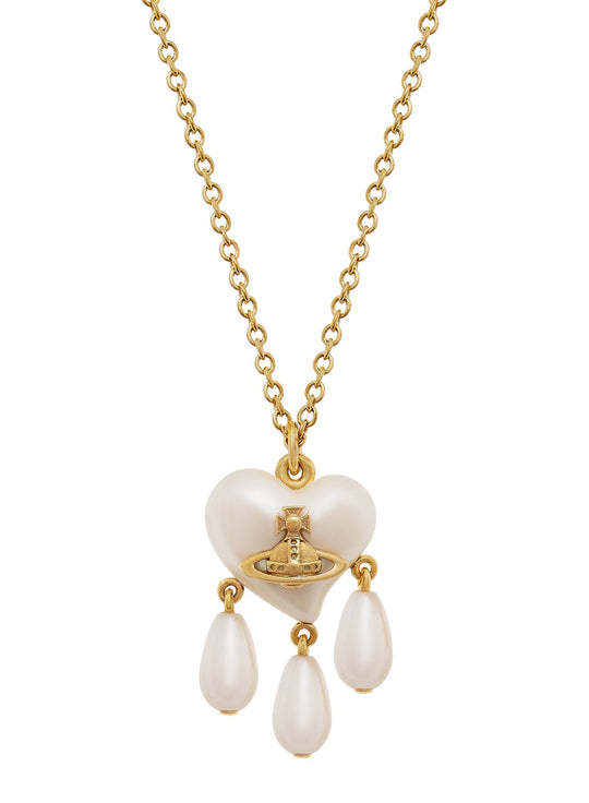 Vivienne Westwood Sheryl Pearl Pendant Gold Plated