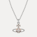 Vivienne Westwood Mayfair Bas Relief Pendant Pink Crystal Ab Crystal 630203EG-02W205