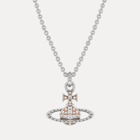 Vivienne Westwood Mayfair Bas Relief Two-Tone Necklace 630203EG-02W205