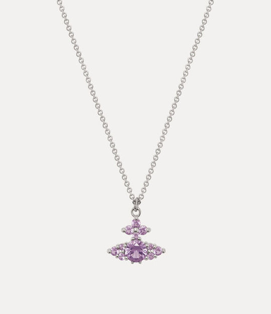 Vivienne Westwood  Feodorita Lavender CZ Necklace