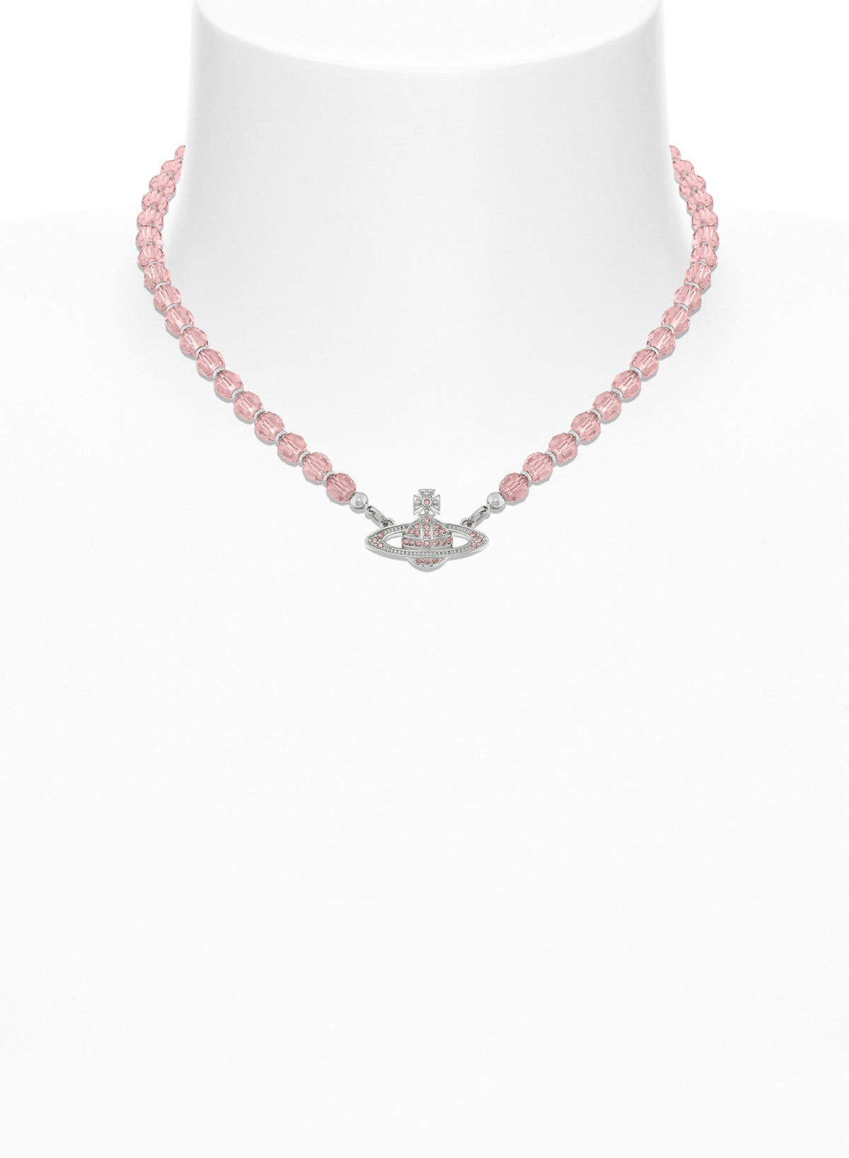 Vivienne Westwood Messaline Pink Choker 6303002F-02P784