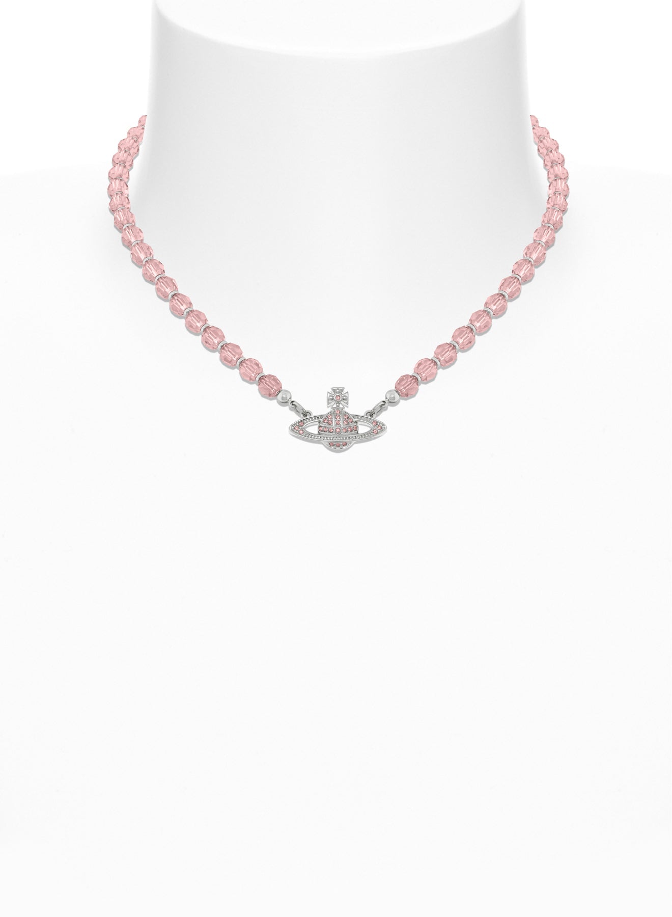 Vivienne Westwood Messaline Pink Choker 6303002F-02P784