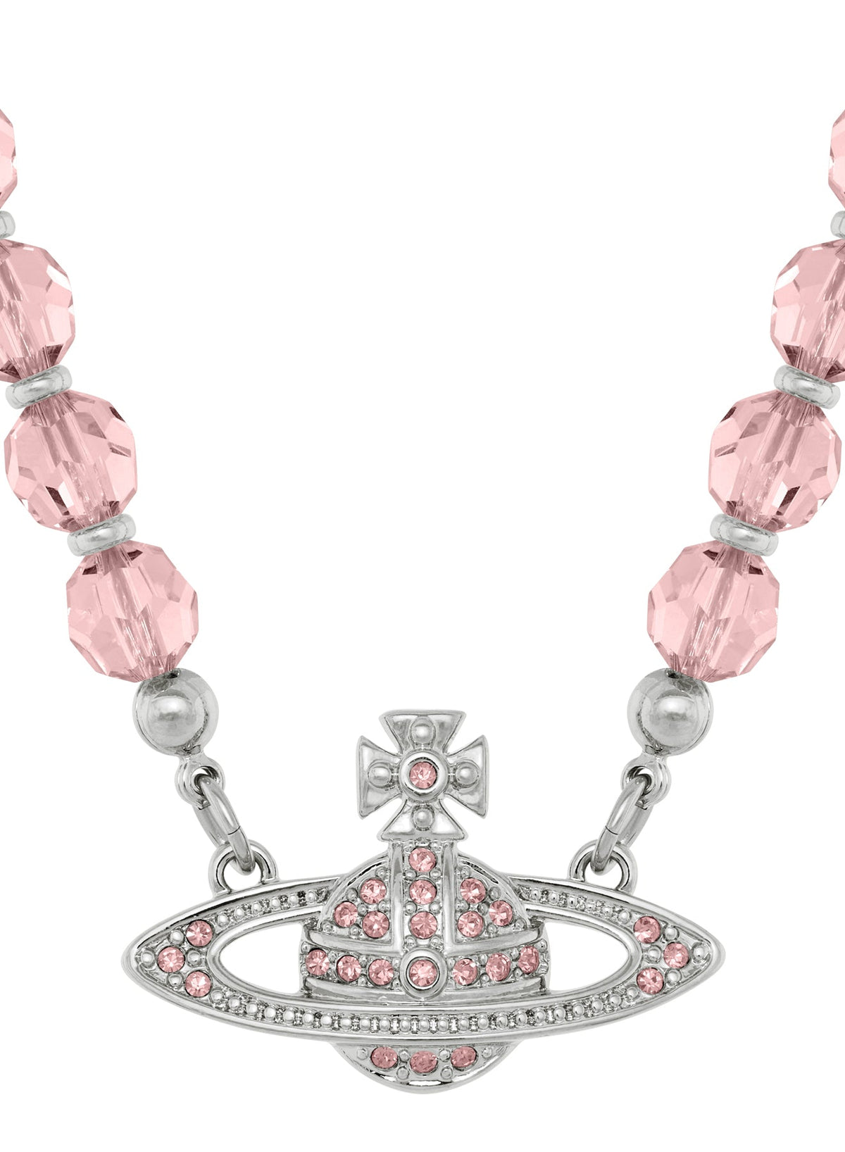 Vivienne Westwood Messaline Pink Choker 6303002F-02P784 — view 2