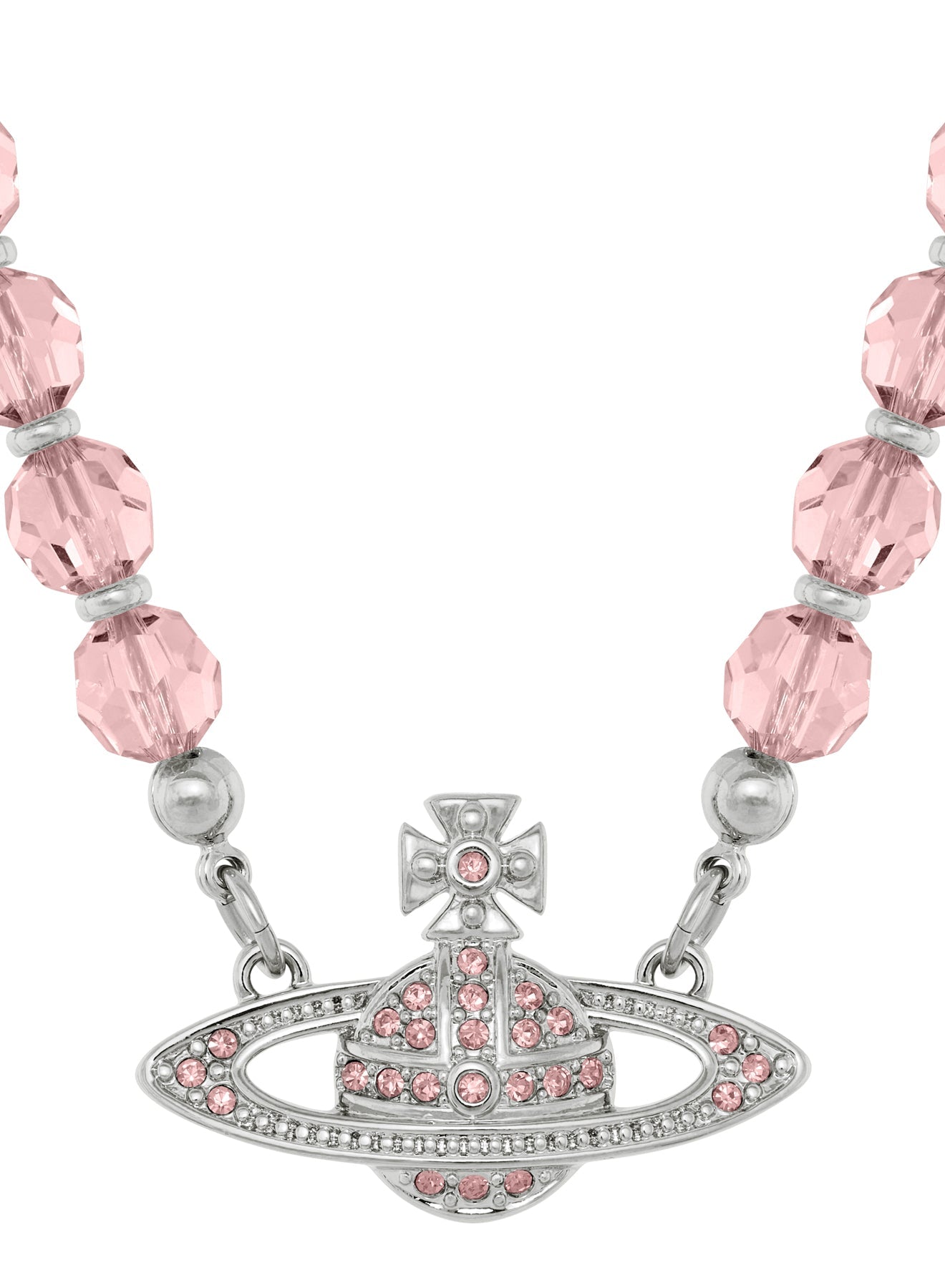 Vivienne Westwood Messaline Pink Choker 6303002F-02P784 — view 2