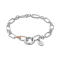 The Clogau Insignia Charm Bracelet In Sterling Silver, a silver sterling bracelet from Clogau, available at OD’s Jewellers in St Helens