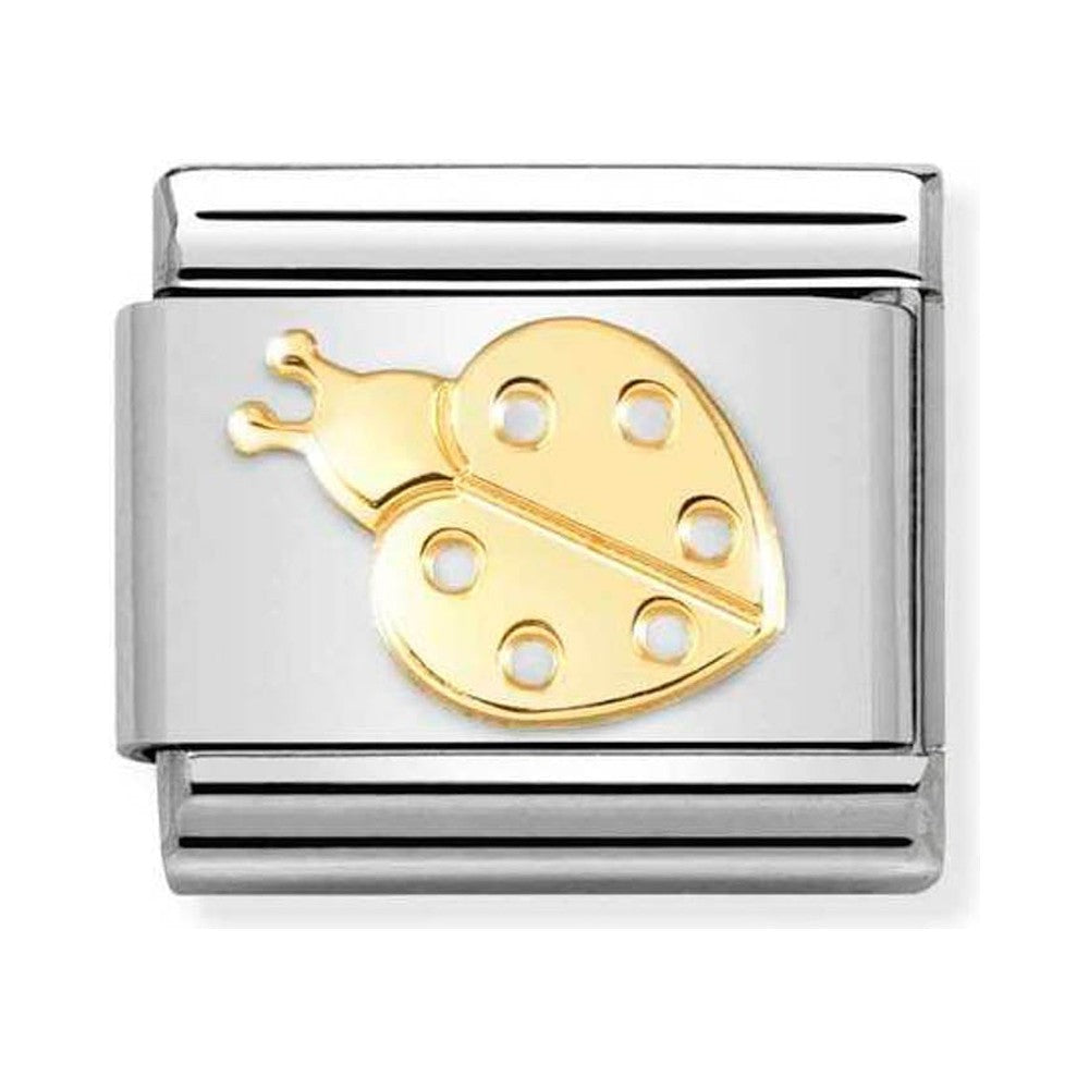 Nomination Composable Gold Ladybird Charm *