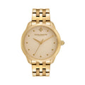 Olivia Burton Starlight gold watch. Ladies bracelet watch featuring elegant face design.