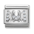 Nomination Composable Silver CZ Mum Charm 330316/08