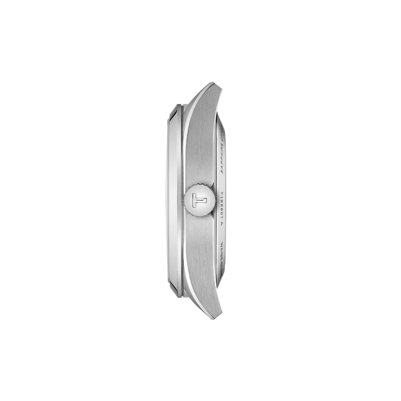 Tissot Gentleman 38mm Powermatic 80 Silver Dial Bracelet Watch T1658071103100 — view 2