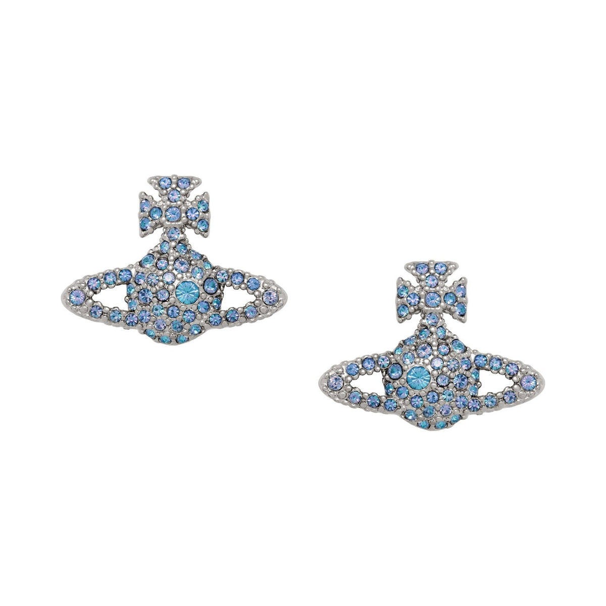 Vivienne Westwood Grace Bas Relief, Vitrail Light Crystal Earrings