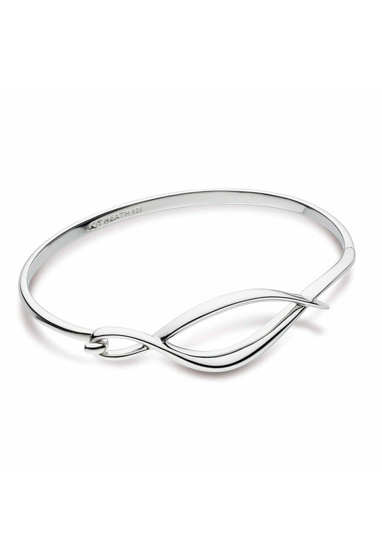 Kit Heath Entwine Twine Twist Hinged Bangle