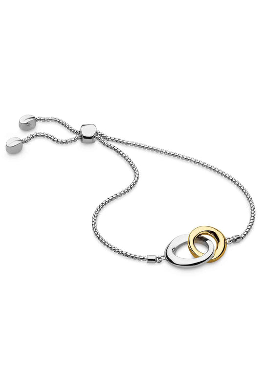 Kit Heath Bevel Cirque Link Golden Toggle Bracelet