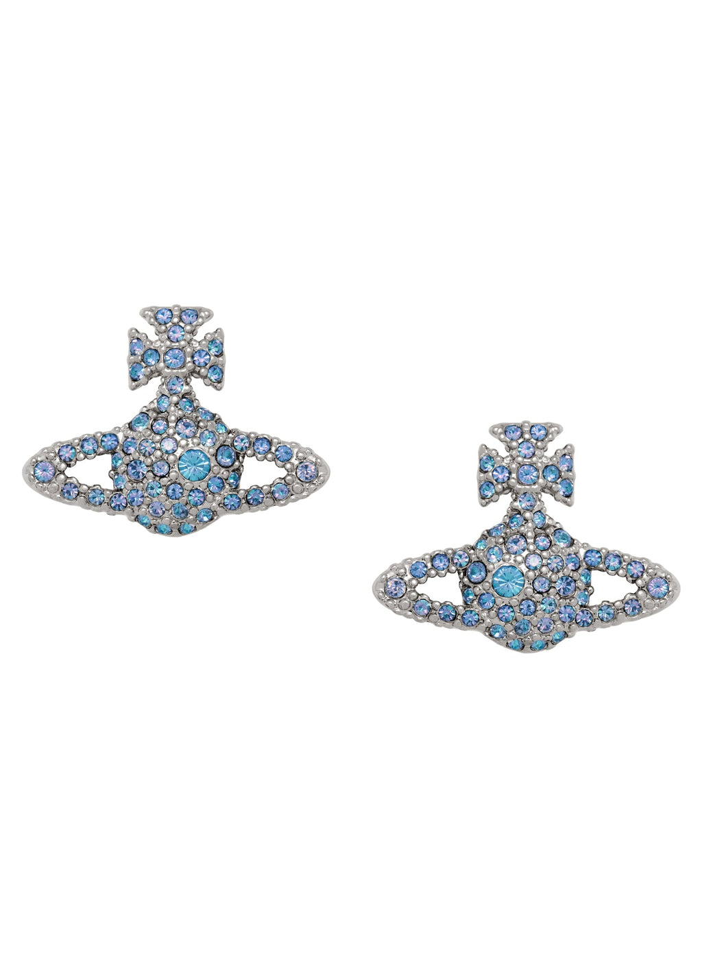 Vivienne Westwood Grace Bas Relief, Vitrail Light Crystal Earrings