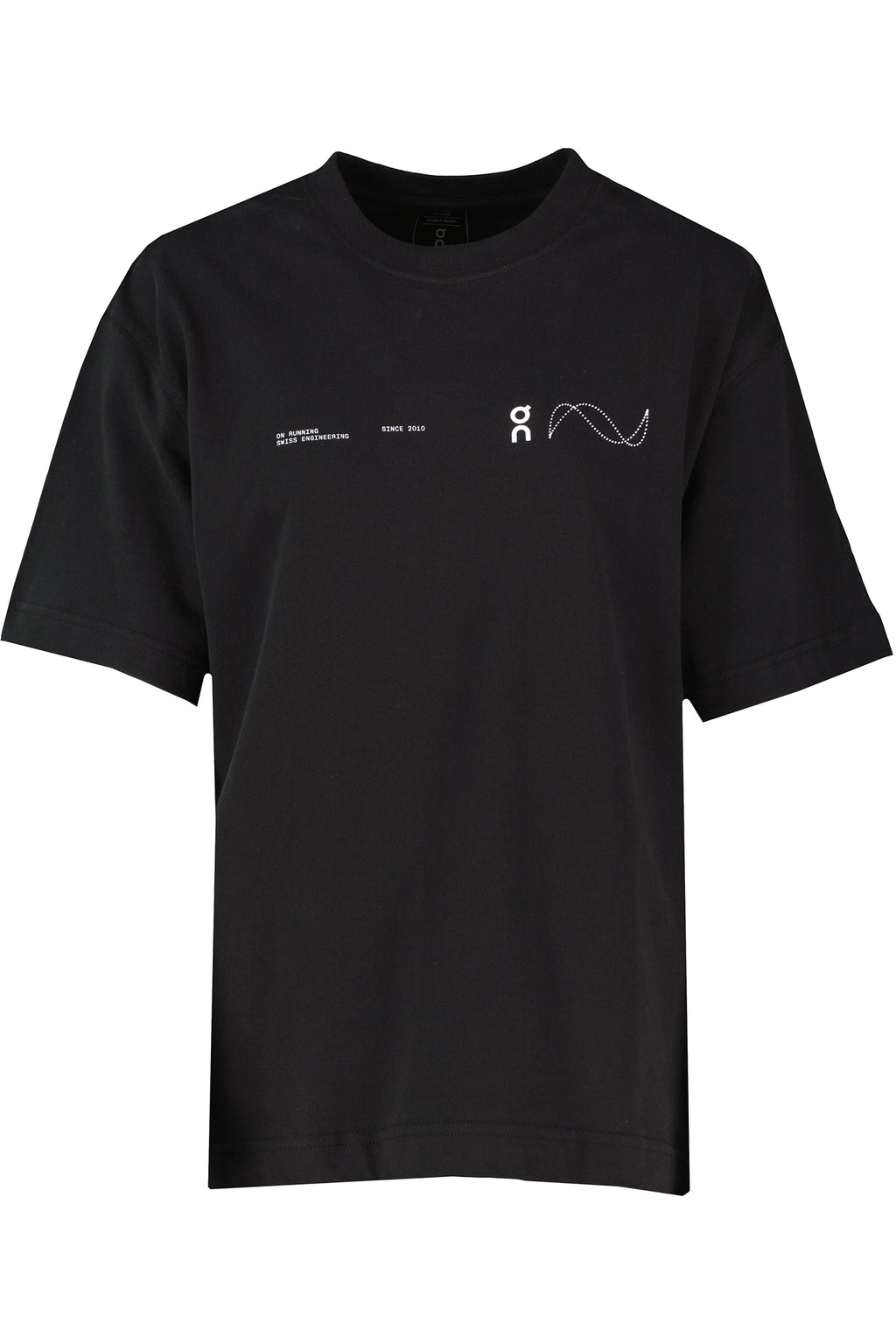 Women's On Running Club T-Avant Black — view 5