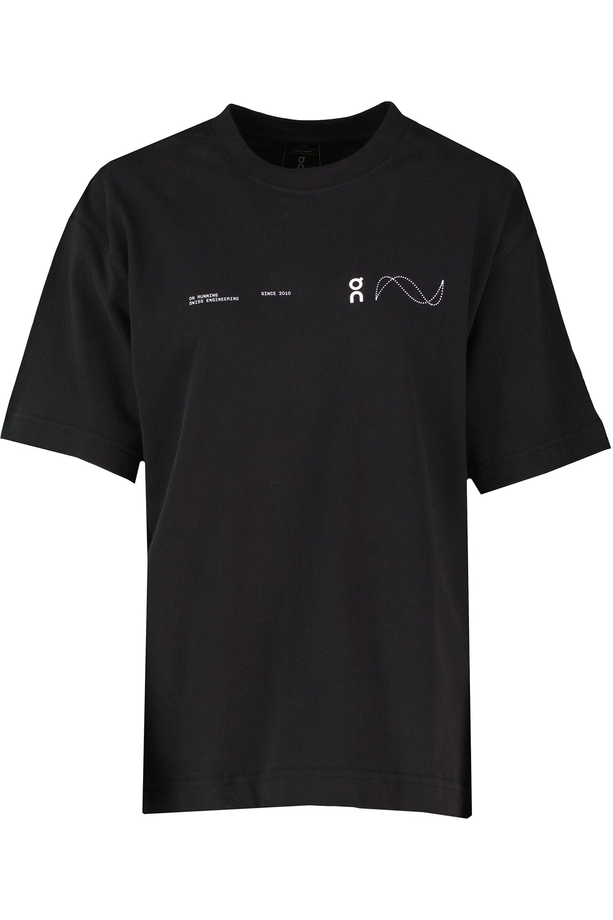Women's On Running Club T-Avant Black — view 5
