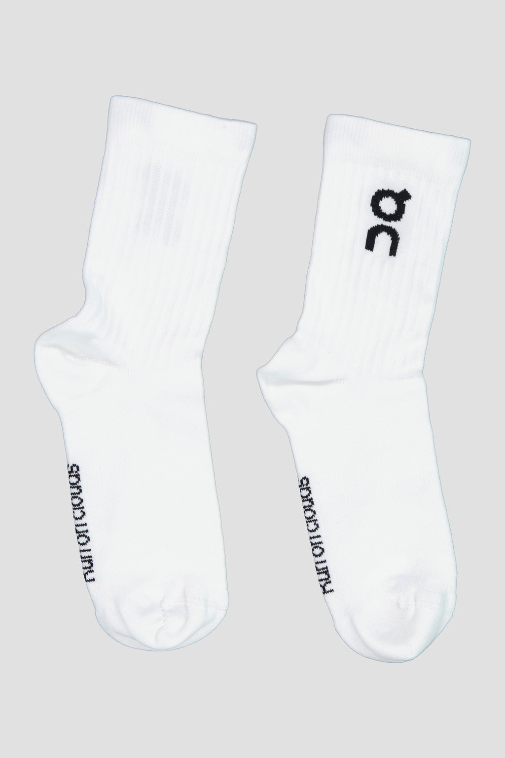 Unisex On Running White Logo 3-Pack Socks — view 3