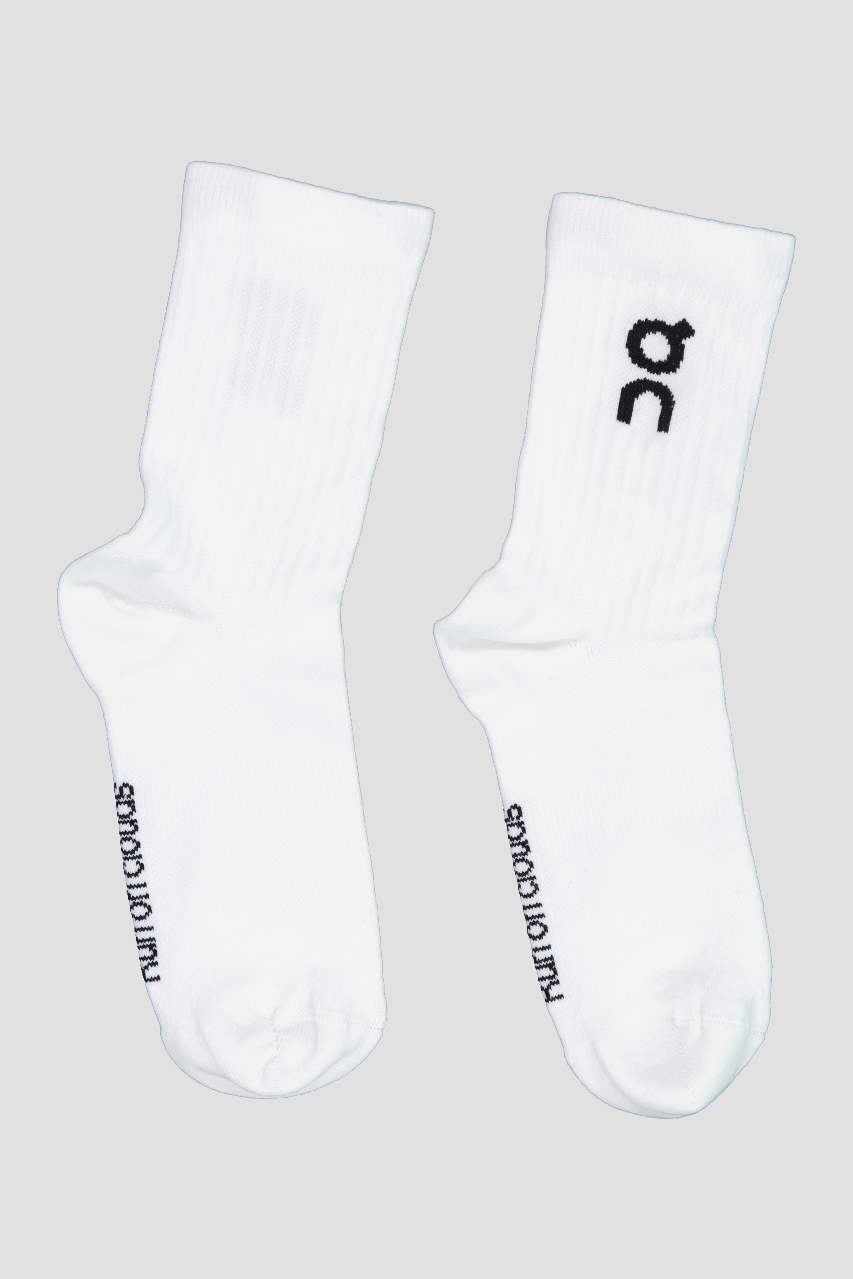 Unisex On Running White Logo 3-Pack Socks — view 3