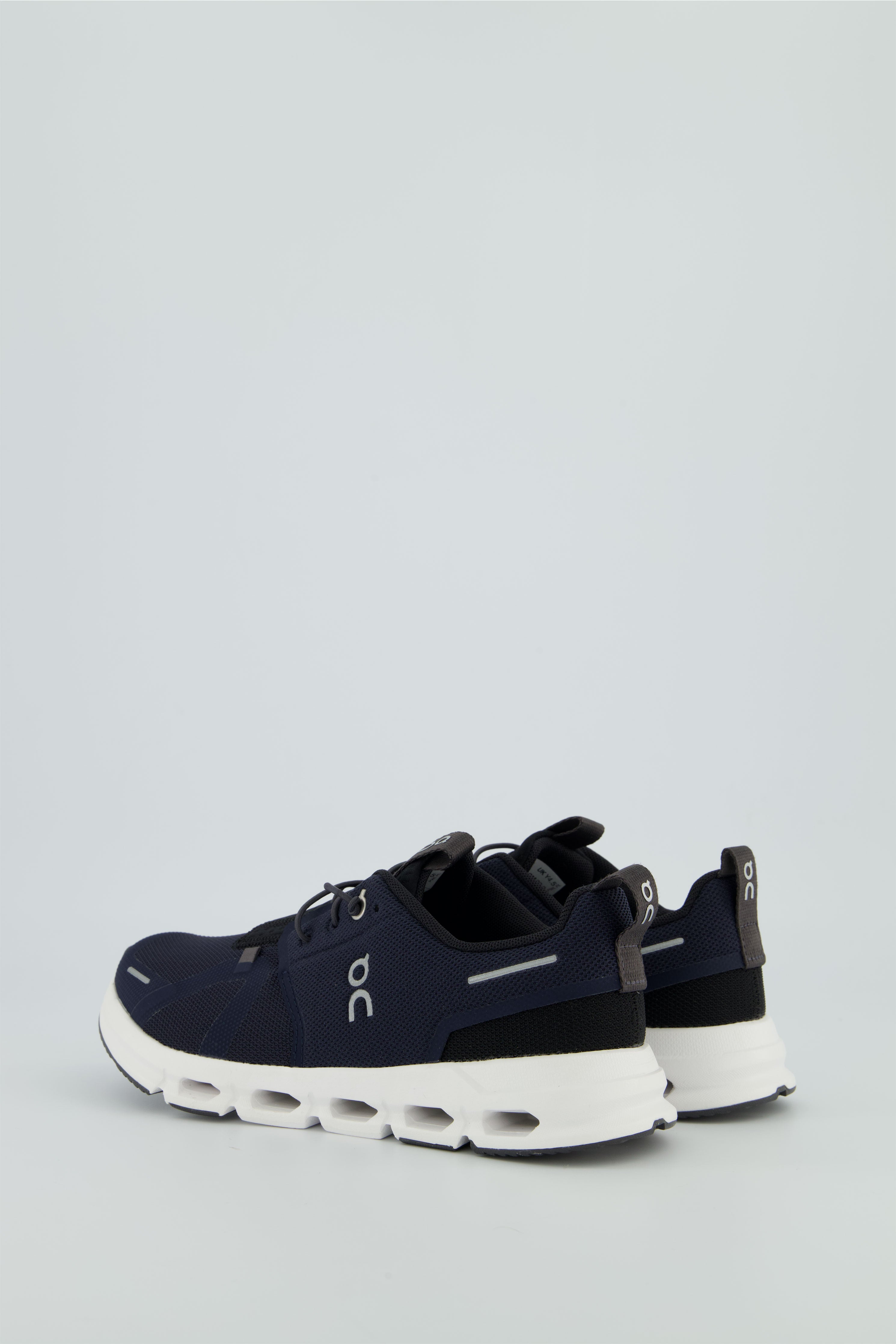 Unisex On Running Youth Cloud Sky Midnight Black Trainers — view 3