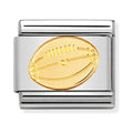 Nomination Composable Classic Link Sports American Football in 18k gold