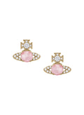 Vivienne Westwood Ondina Pink CZ Stud Earrings 6201038W-02R604