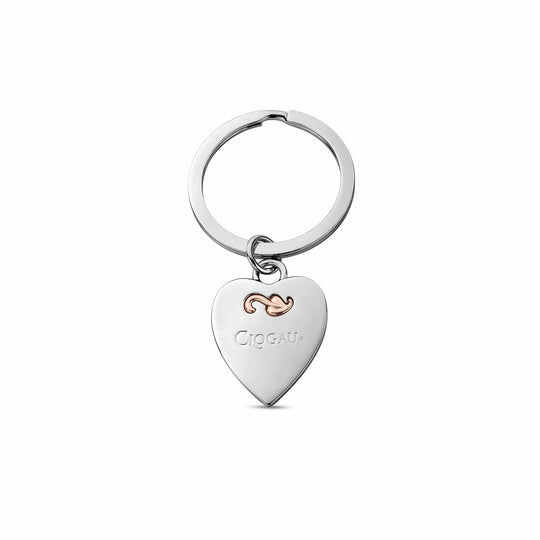 Clogau Insignia Heart Key Ring 7INS889