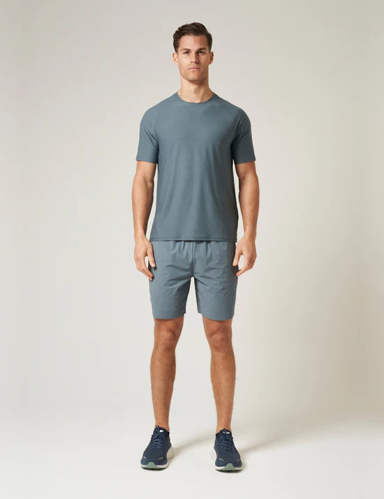 Men's Reprimo Blue Steel Horizon T-Shirt & Short Set