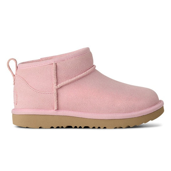 Unisex UGG Kids Classic Ultra Mini Dazzle in Ribbon Candy Pink