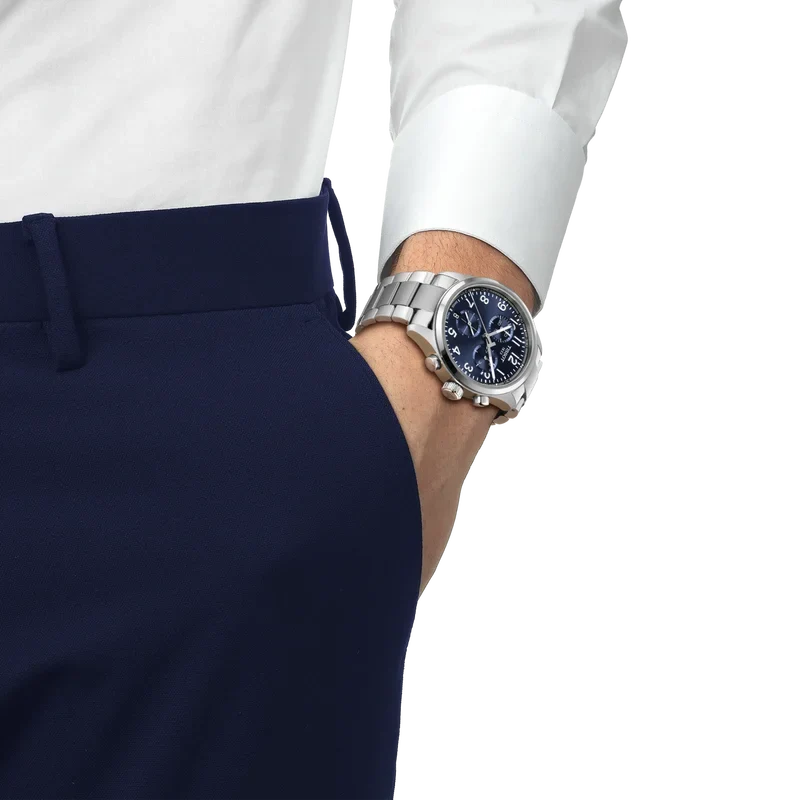 Tissot Chrono L Blue Dial Bracelet Watch T1164171104200 — view 5