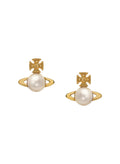Vivienne Westwood Balbina Cream Pearl Earrings 62010268-02R313-CN