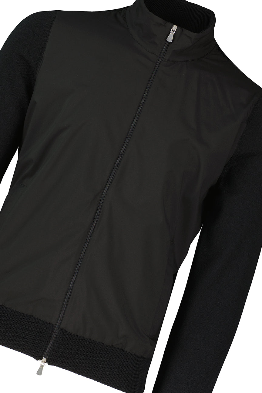 Men's Gran Sasso Black Hybrid Jacket - image 4