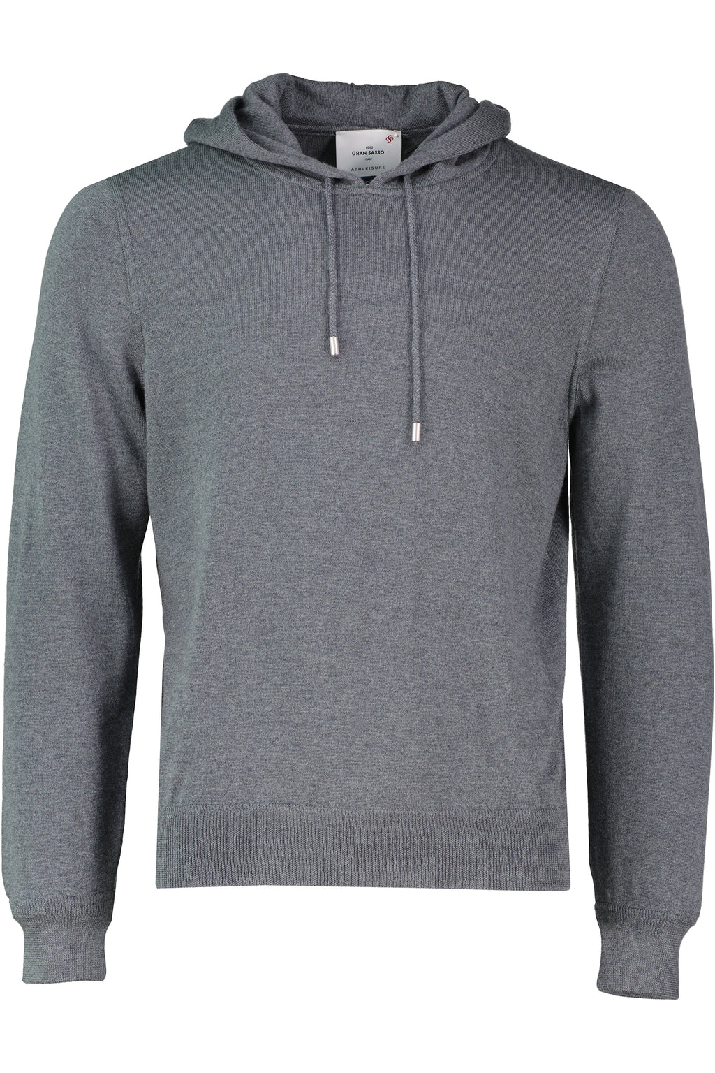 Men's Gran Sasso Grey Knitted Hoody - image 2