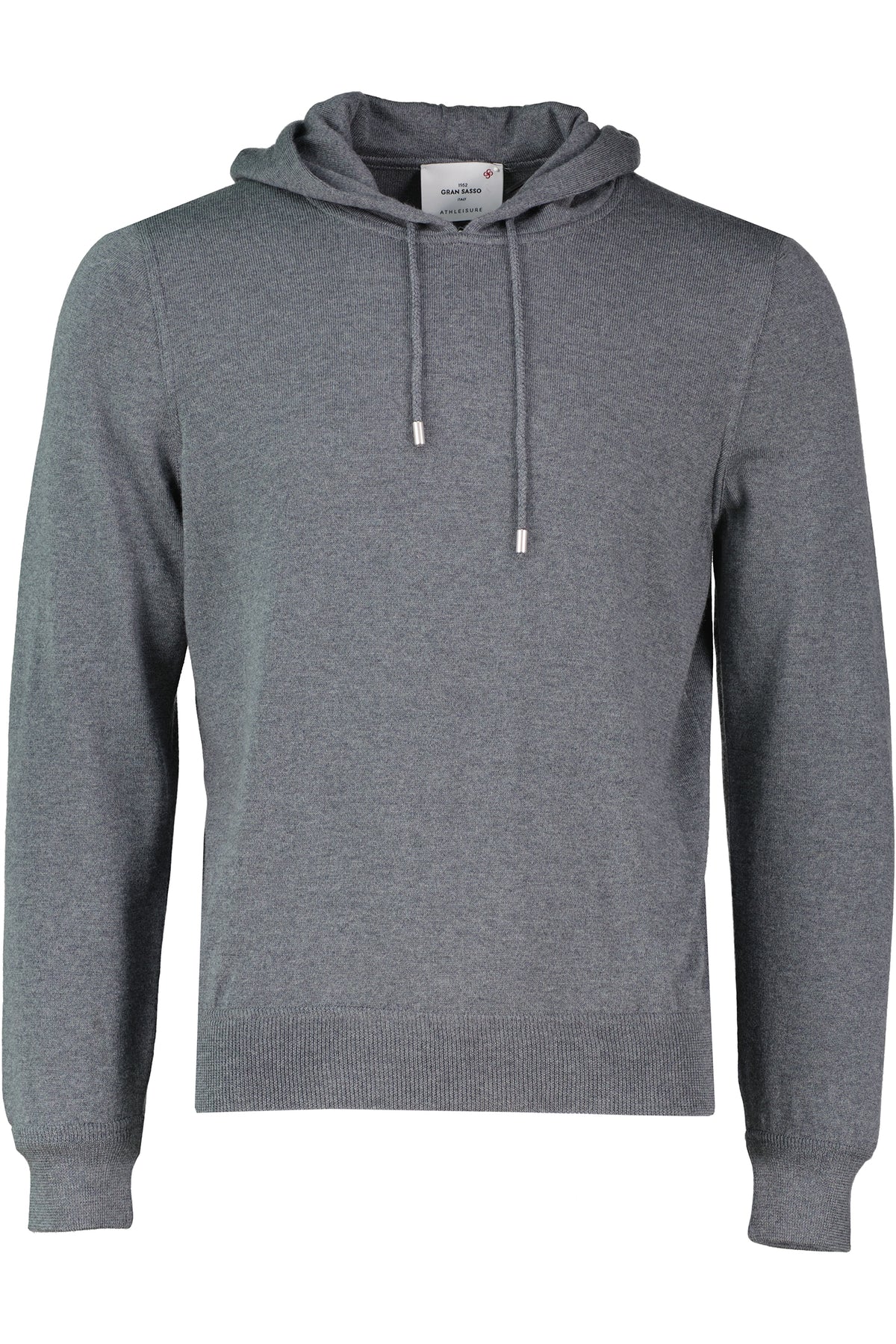 Men's Gran Sasso Grey Knitted Hoody - image 2