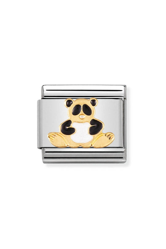 Nomination Composable Gold Panda Charm 030212/39