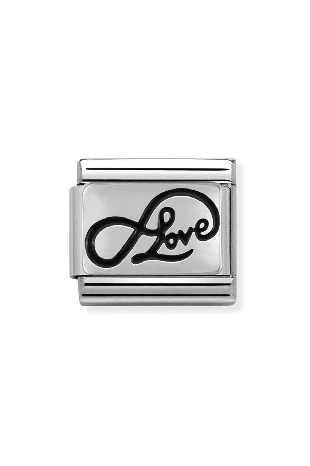 Nomination Composable Classic Link Infinity Love in 925 Silver