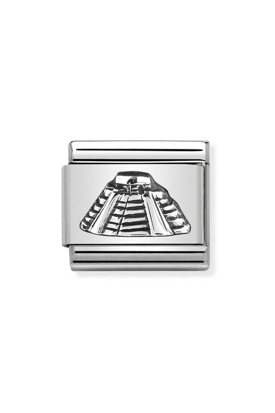 Nomination Composable Silver Mayan Pyramid Charm 330105/07