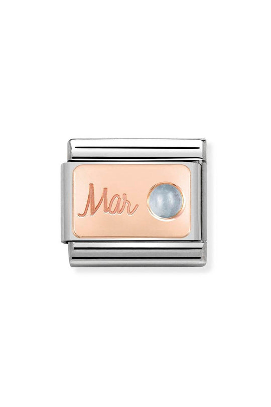 Nomination Composable Rose Gold March Charm 430508/03