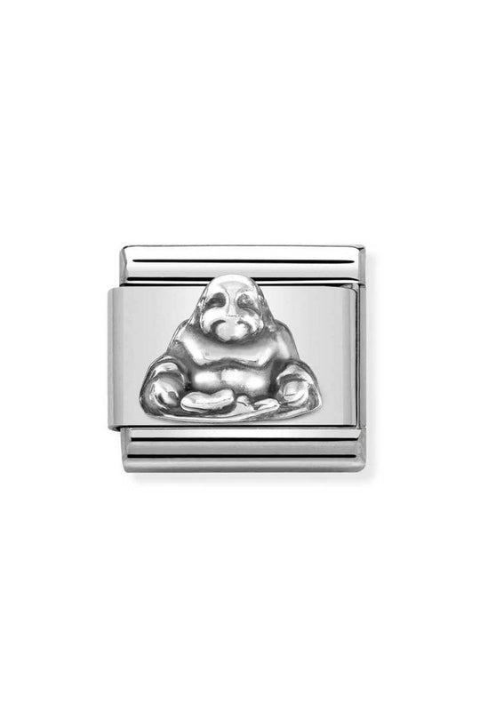 Nomination Composable Silver Buddha Charm *