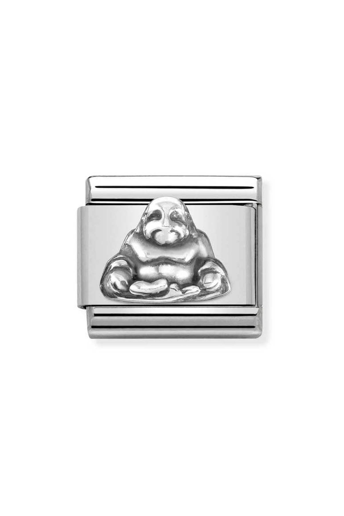 Nomination Composable Silver Buddha Charm *