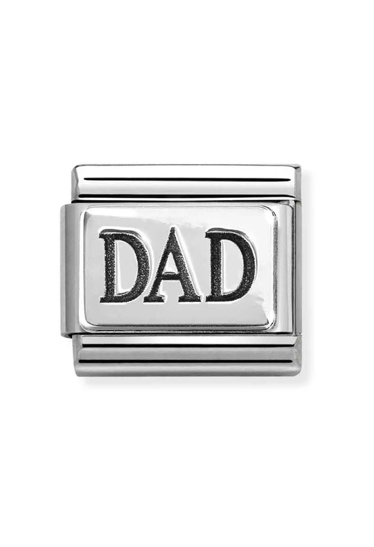 Nomination Composable Silver Dad Charm (New) *