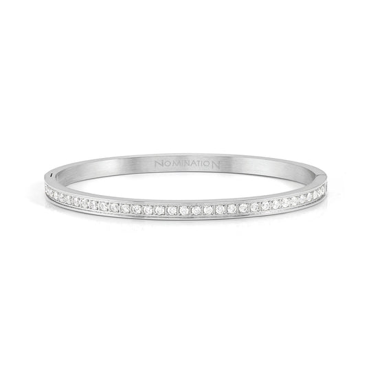 Nomination Pretty Bangles CZ in Steel