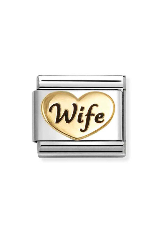 Composable Gold Wife Charm 030285/82
