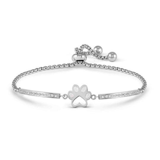 Milleluci Refined Edition-Pawprint CZ Bracelet