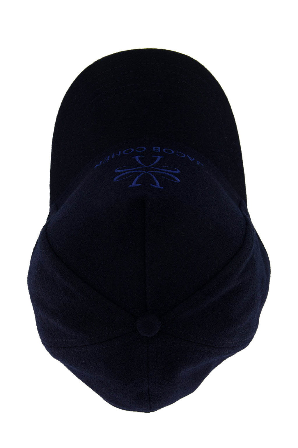 Men's Jacob Cohen Navy Blue Cappellino Baseball Cap — view 3