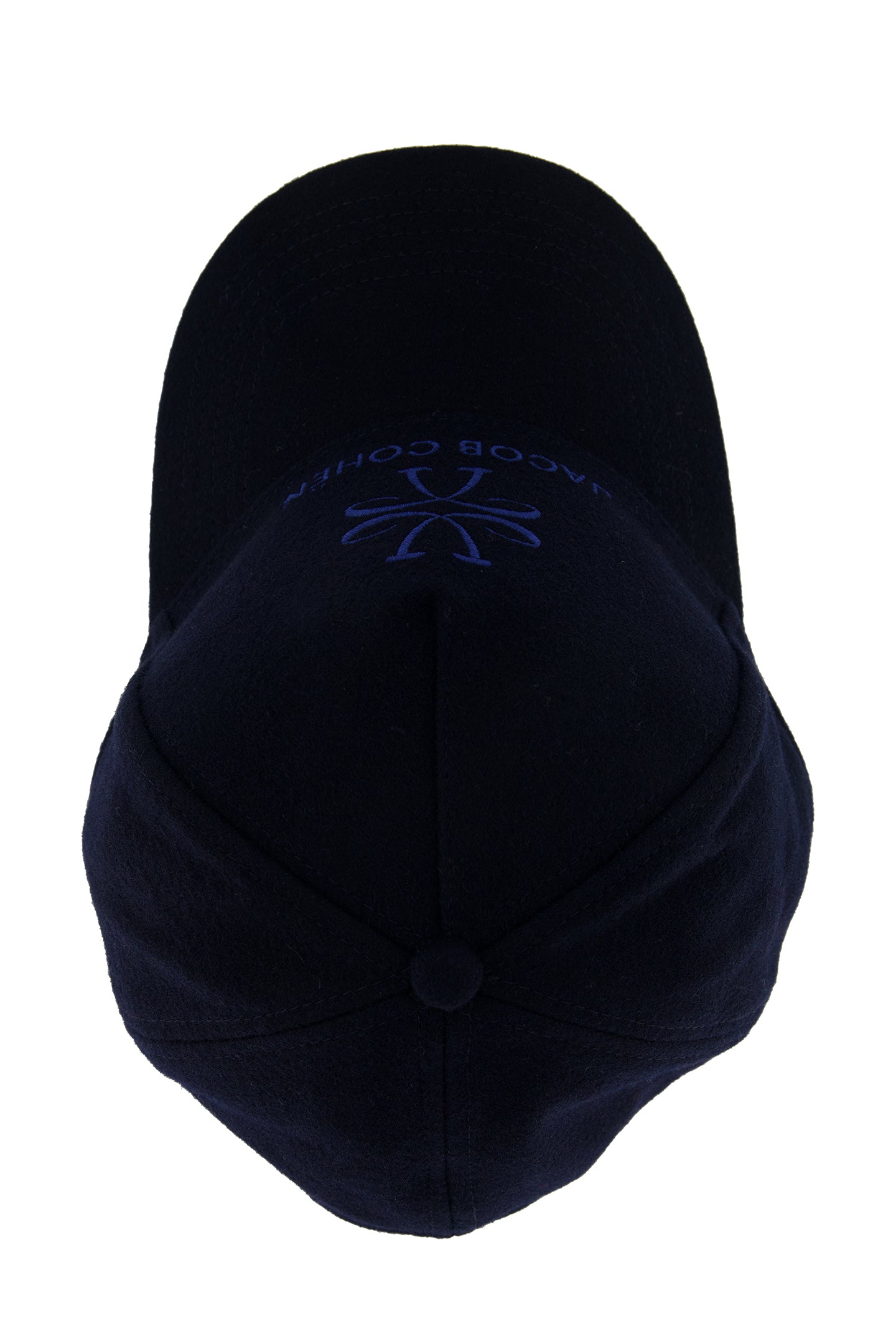 Men's Jacob Cohen Navy Blue Cappellino Baseball Cap — view 3