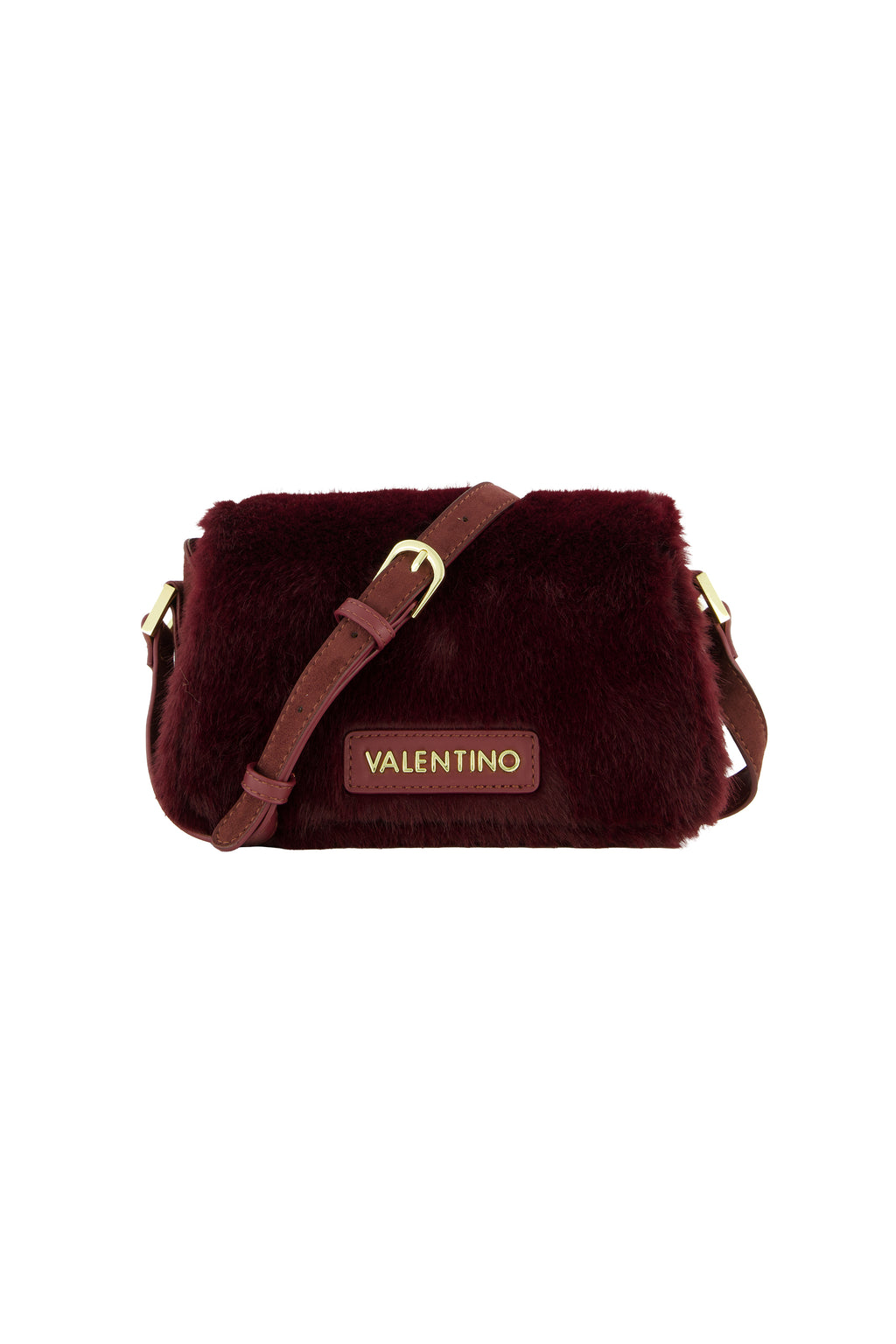 Women's Valentino Iceland Flap Bag In Bordeaux
