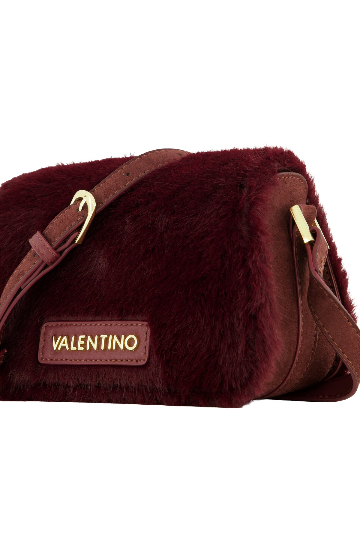 Women's Valentino Iceland Flap Bag In Bordeaux — view 2
