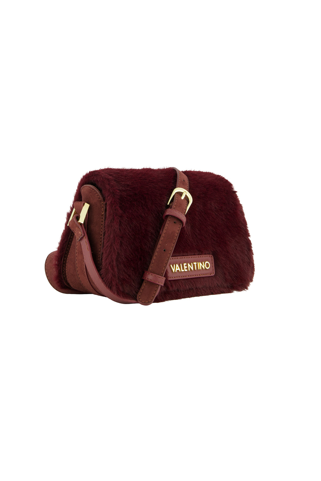 Women's Valentino Iceland Flap Bag In Bordeaux — view 3