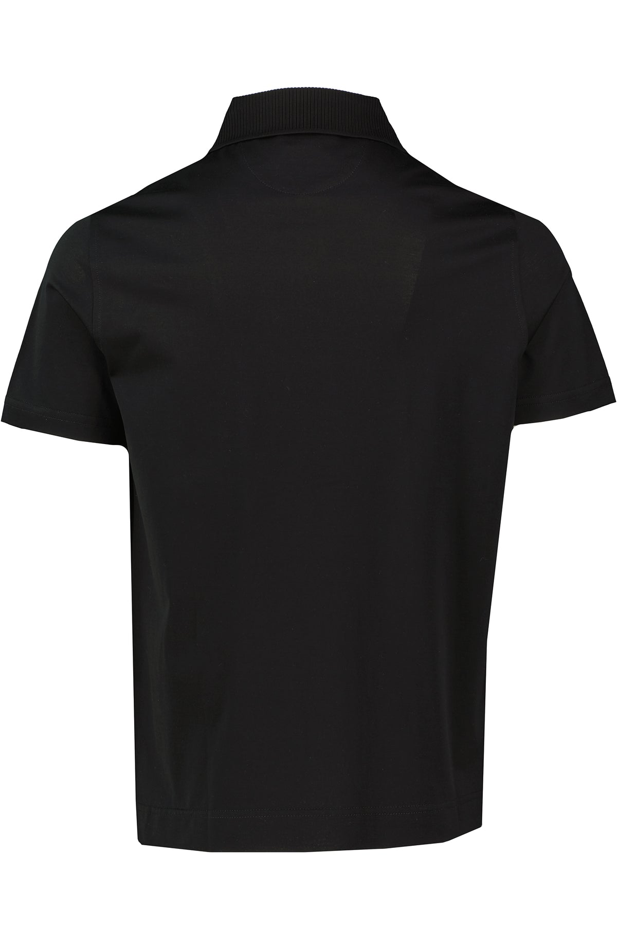 Reverse of Pal Zileri Mercerised Dark Grey Polo Shirt