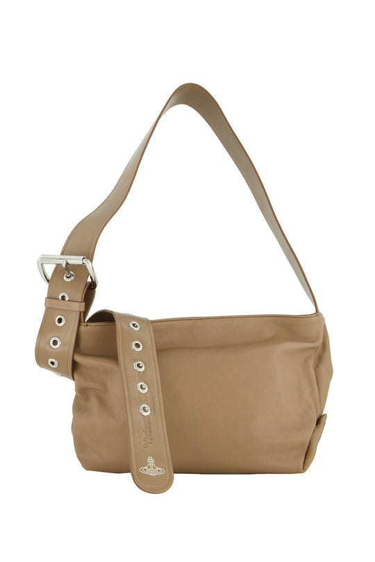 Womens Vivienne Westwood Maxime Small Crossbody Grey Handbag