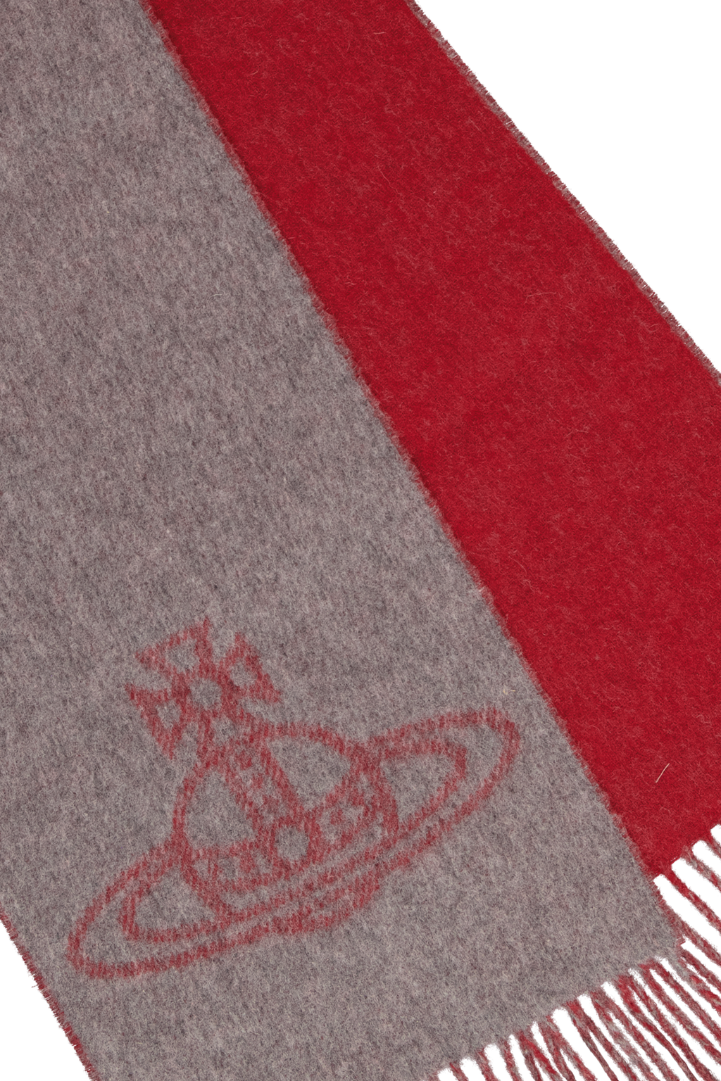 Womens Vivienne Westwood 25X185 Scarf Red Scarve — view 3